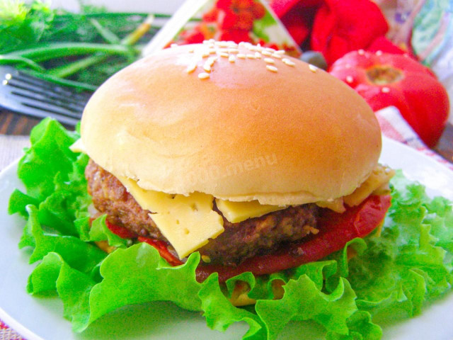 Гамбургер як в Макдональдсі рецепт з фото покроково 