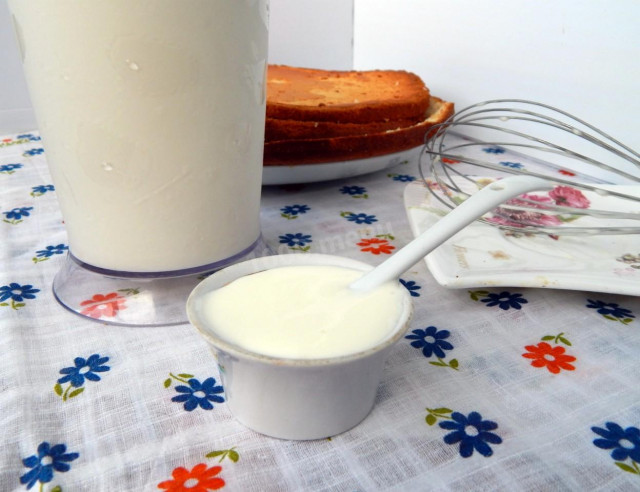 Крем з натурального йогурту на желатині густий рецепт з фото покроково і відео 