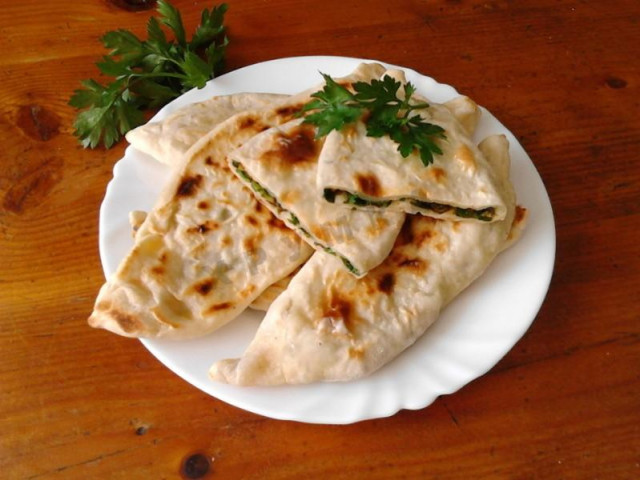 Коржі вірменські з зеленню рецепт з фото покроково 