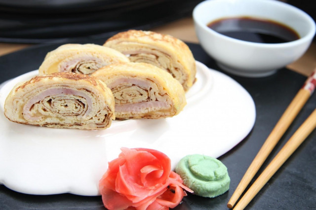 Тамагоякі омлет японський рецепт з фото покроково 