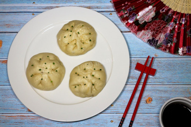 Баоцзи Китайські пиріжки на пару рецепт з фото покроково 