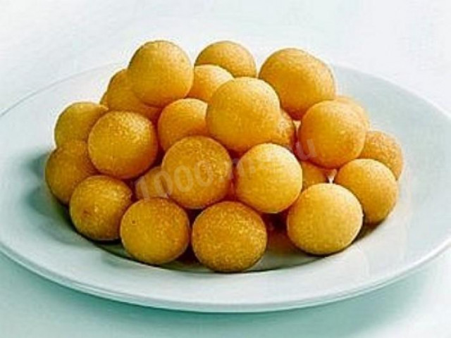 Картопляні кульки у фритюрі рецепт з фото 