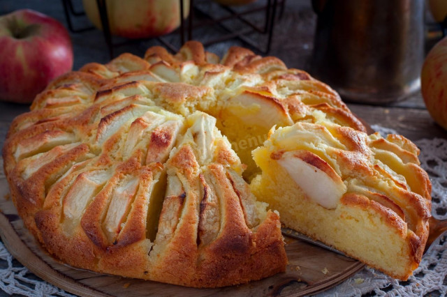 Корнуельський яблучний пиріг рецепт з фото 