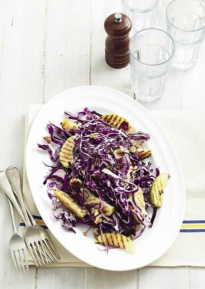 Салат з капустою і волоськими горіхами рецепт з фото покроково 