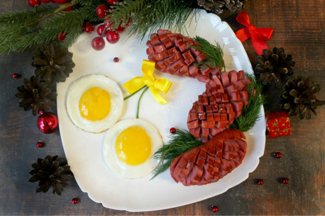 Новорічний сніданок з шишками рецепт з фото покроково 
