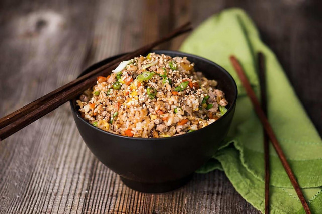 Рис в китайському соусі рецепт з фото 