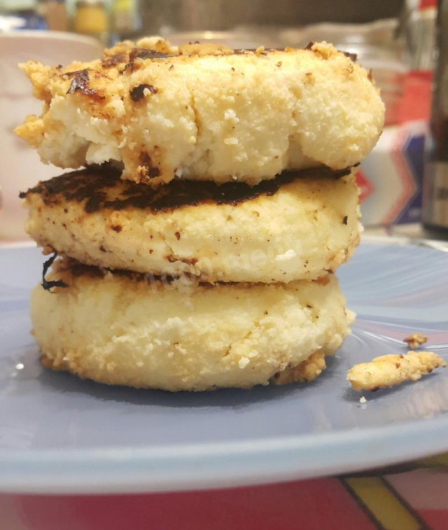 Товстенькі сирники на кокосової борошні рецепт з фото покроково 