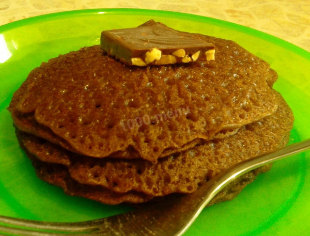 Веганські млинці з какао рецепт з фото крок за кроком 