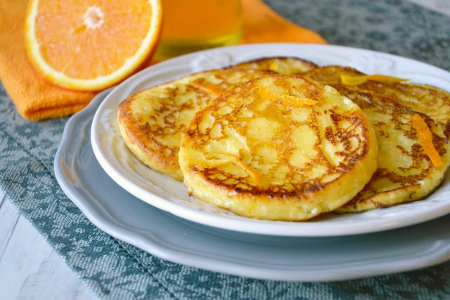 Апельсинові сирники рецепт з фото покроково 