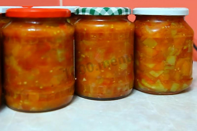 Овочеве рагу з помідорів, солодкого перцю і цибулі на зиму рецепт з фото і відео 