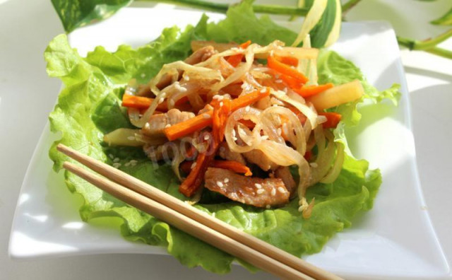 Китайський салат рецепт з фото покроково 