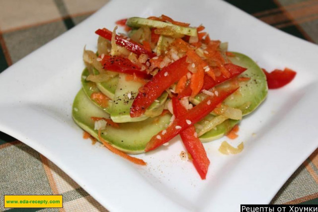 Салат з кабачків по-корейськи рецепт з фото покроково 