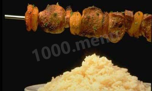 Рис з курячими шашличками по-тайськи рецепт з фото 