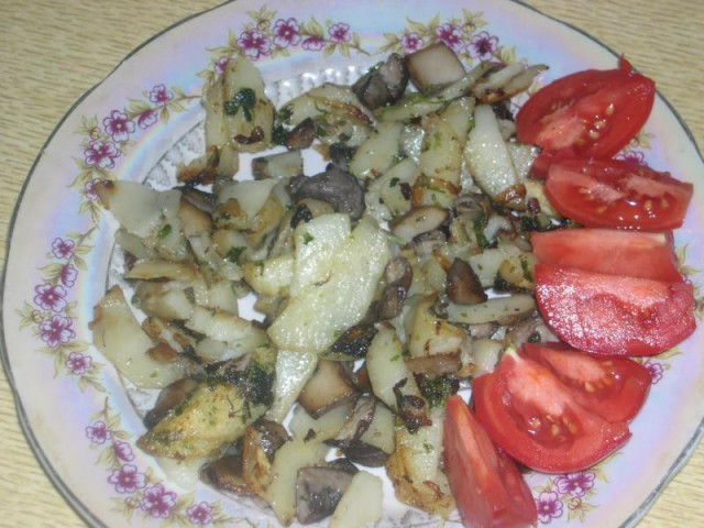 Білі гриби з картоплею рецепт з фото покроково 