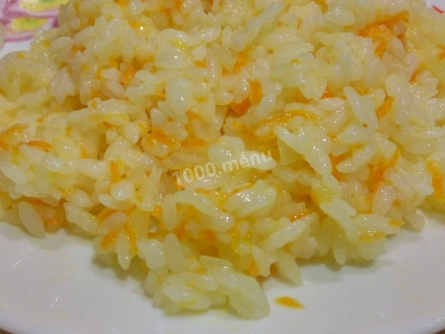 Гарнір з рису з цибулею і морквою рецепт з фото покроково і відео 