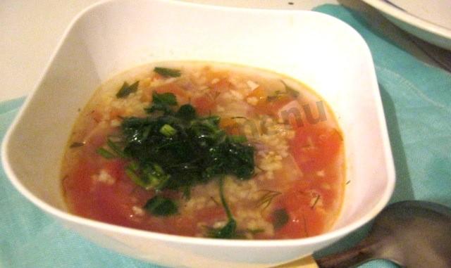 Дієтичний помідоровий суп Польський рецепт з фото покроково 