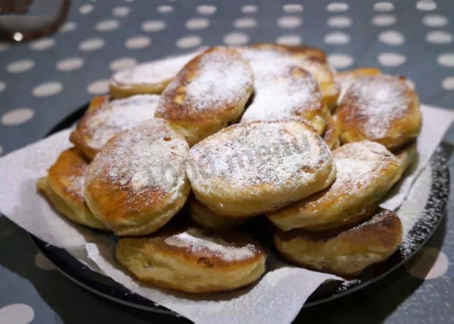 Оладьи на йогурте без дрожжей быстро и вкусно