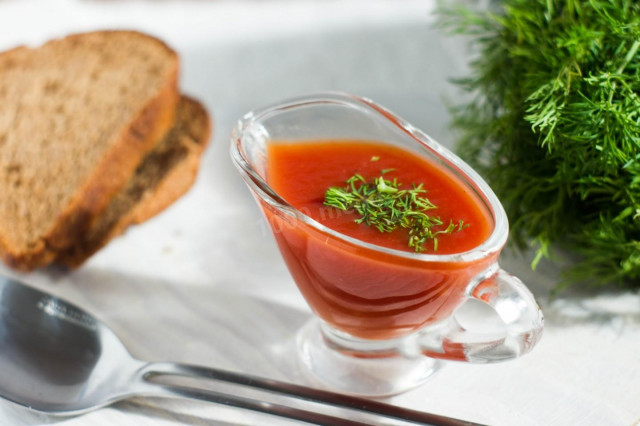 Домашній соус з томатної пасти рецепт з фото покроково і відео 