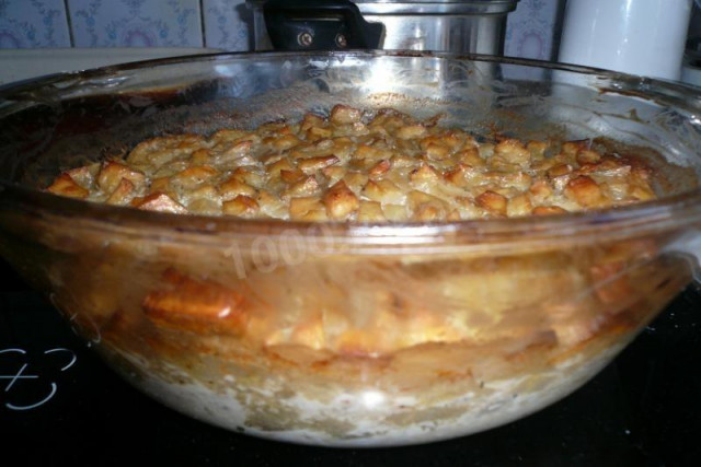 Запіканка зі свинини з картоплею рецепт з фото покроково 
