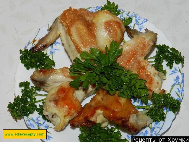 Курячі крильця в клярі з крохмалю на сковороді рецепт з фото покроково 