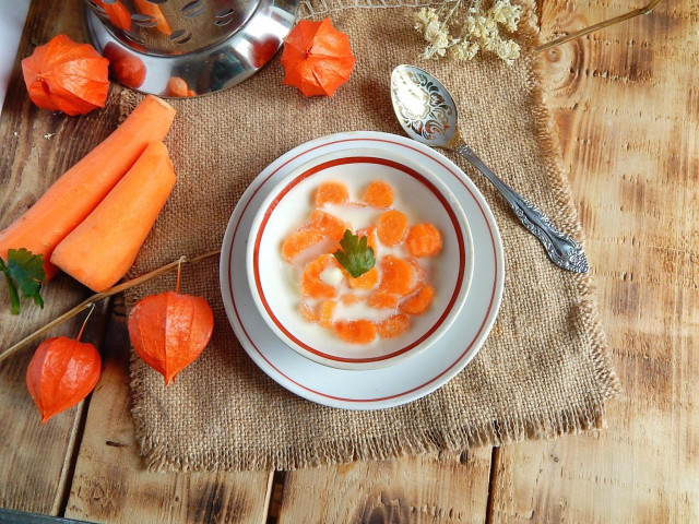 Морква тушкована в сметані рецепт з фото покроково і відео 