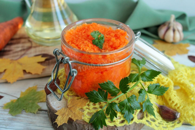 Ікра з моркви на зиму рецепт з фото покроково і відео 
