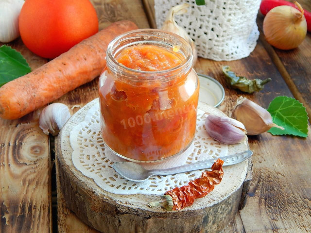 Морквяна ікра на зиму рецепт з фото покроково 