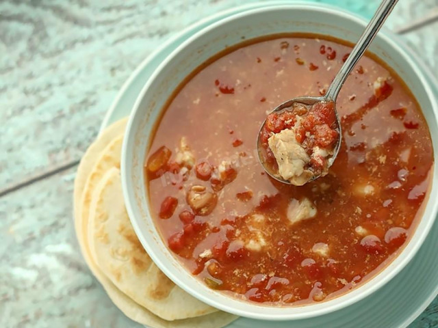 Суп зі свинини в мультиварці рецепт з фото 