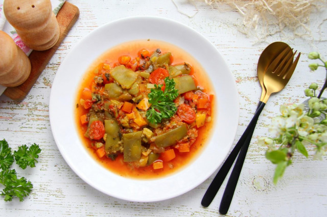 Овочевий суп в мультиварці рецепт з фото покроково 