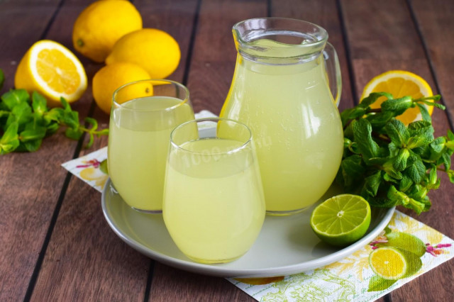 Квас лимонний рецепт з фото покроково і відео 