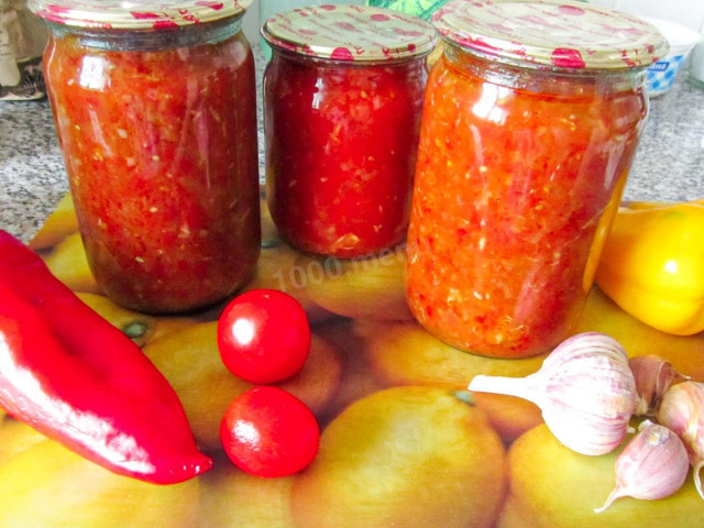 Кетчуп з болгарського перцю і помідор на зиму рецепт з фото покроково 