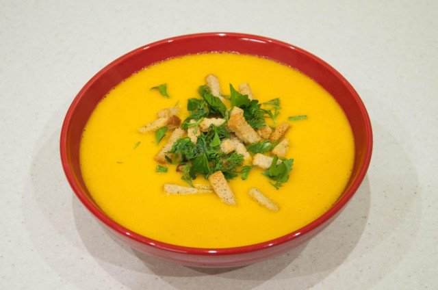 Морквяний суп-пюре пісний рецепт з фото покроково і відео 