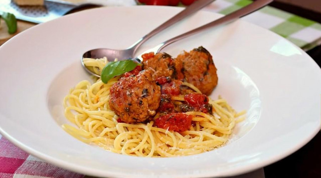 М'ясні кульки в італійському соусі рецепт з фото 