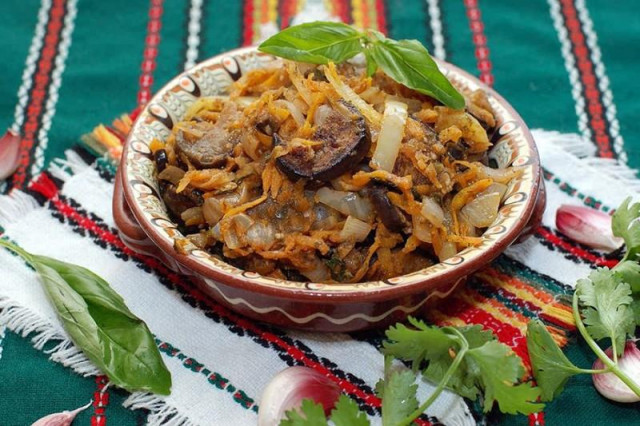 Аджапсандалі овочеве рагу по-кавказьки рецепт з фото 