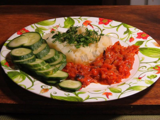 Путасу в томаті з овочами рецепт з фото покроково і відео 