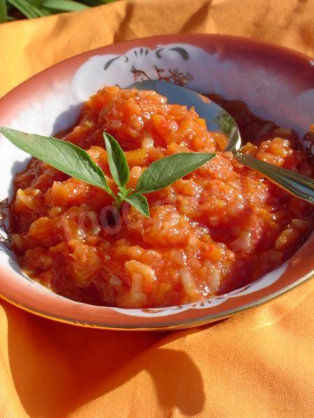 Овочеве рагу з рисом і помідорами на зиму рецепт з фото покроково 
