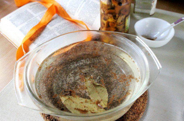 Маринад для грибів на літр води на зиму рецепт з фото покроково і відео 