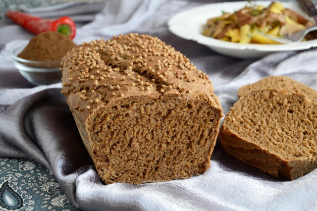 Бородинський класичний хліб в духовці рецепт з фото покроково і відео 