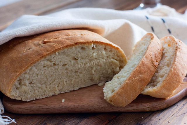 Хліб з рисового борошна в духовці рецепт з фото покроково 