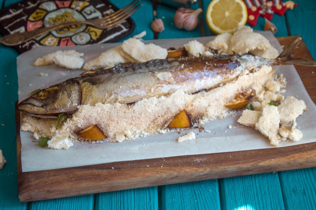 Риба в солі в духовці рецепт з фото покроково і відео 