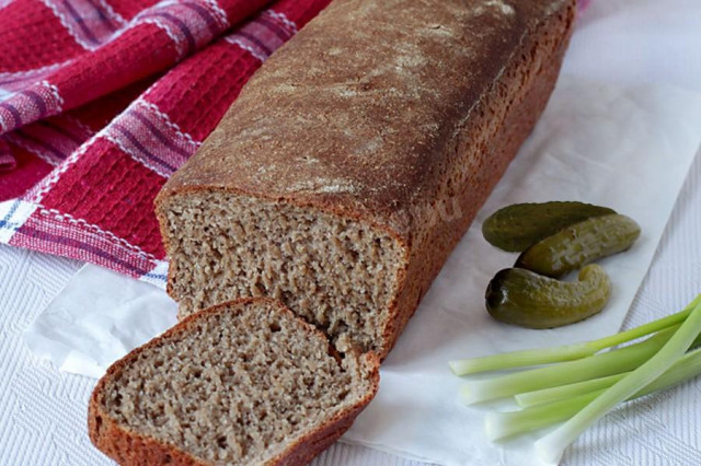 Житній хліб з висівками в духовці рецепт з фото 