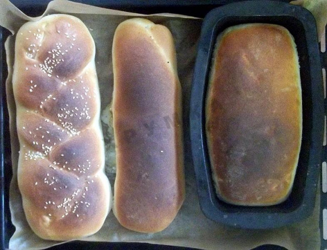 Хліб на дріжджах і сироватці рецепт з фото покроково 