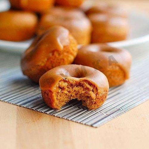 Імбирні пончики з глазур'ю в духовці рецепт з фото 