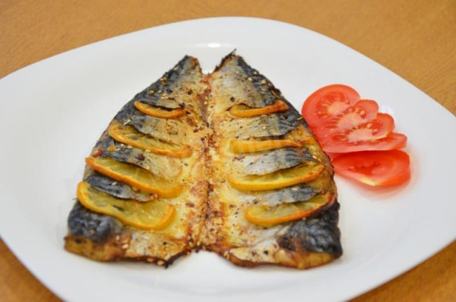 Риба з базиліком, кунжутом, орегано і часником в духовці рецепт з фото покроково 
