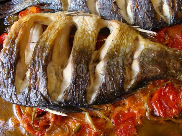 Риба запечена в духовці рецепт з фото покроково 