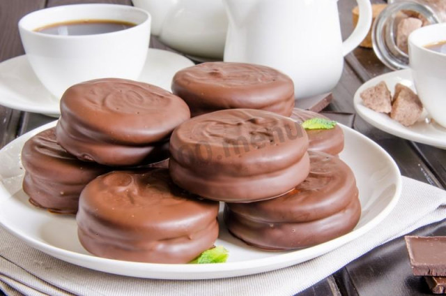 Домашнє печиво Чоко пай рецепт з фото покроково 