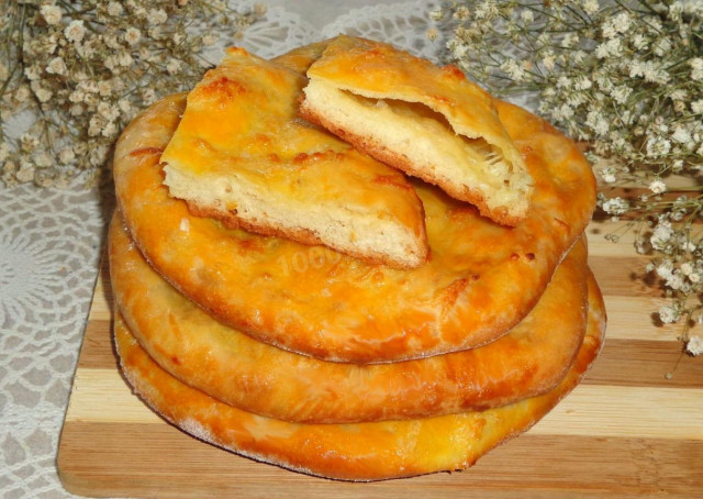 Хачапурі з сиром з дріжджового тіста рецепт з фото покроково 