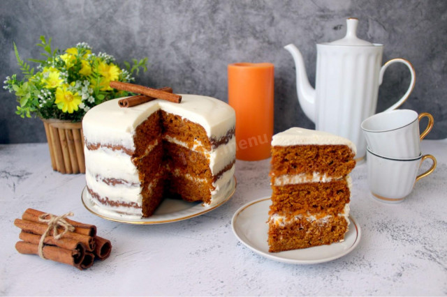Морквяний торт класичний рецепт з фото покроково і відео 