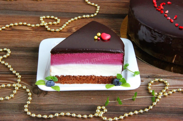 Чорничний мусовий торт з чорницею і 15 схожих рецептів: фото, калорійність, відгуки 