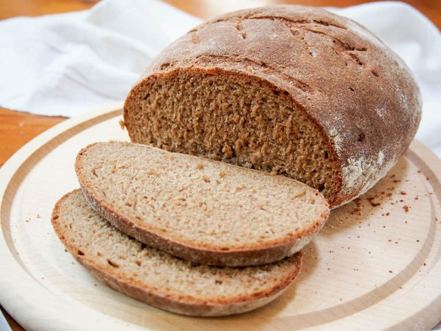 Житній хліб на кефірі рецепт з фото 